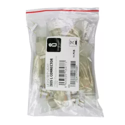 Złącze L 10 mm kątowe do taśm na 230V do wysokonapięciowych pasków led - 8433325184773