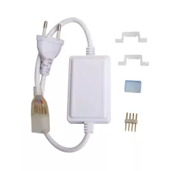 Sterownik kontroler do taśm LED RGB na 230V manualny ręczny bez pilota - 8433325184834