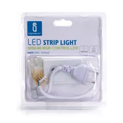 Sterownik kontroler do taśm LED RGB na 230V manualny ręczny bez pilota - 8433325184834