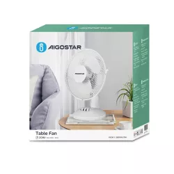 Wentylator stołowy 9-calowy sieciowy przepływ powietrza do 13,3 m³ - 8433325184896