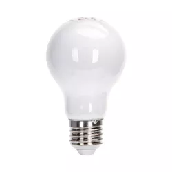 Żarówka LED 4W/230V Filament A60 klasyczna E27 mleczna ciepła 450lm - 8433325285388