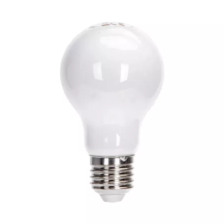 Żarówka LED 6W/230V Filament A60 klasyczna E27 mleczna zimna 720lm - 8433325285418