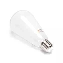Żarówka LED 8W/230V Filament ST64 retro E27 mleczna ciepła 950lm - 8433325285449