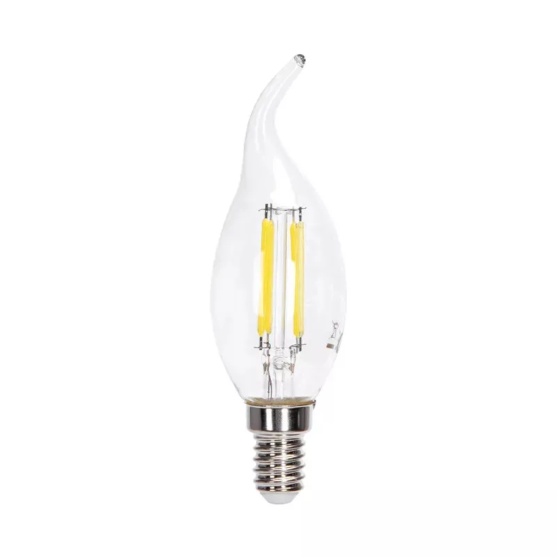 Żarówka świecowa LED 4W/230V Filament CL35 E14 biała zimna 470lm - 8433325285470