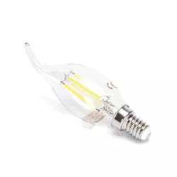 Żarówka świecowa LED 4W/230V Filament CL35 E14 biała zimna 470lm - 8433325285470