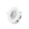 Podtynkowy okrągły downlight LED z regulowanym kątem 5W biały ciepły - 8433325285845