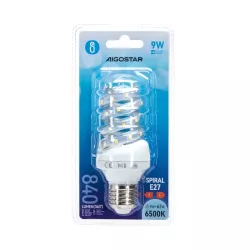 Świetlówka spiralna LED E27 9W - 8433325287368