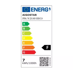 Świetlówka spiralna LED E14 7W - 8433325287412