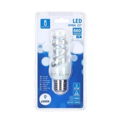 Świetlówka spiralna LED E27 7W - 8433325287429