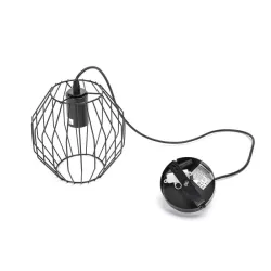 Żelazna lampa wisząca bez źródła światła E27 - 8433325287887