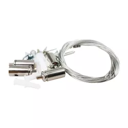 Zestaw do montażu paneli świetlnych 4 linki do zawieszana kasetonów - 8433325288808