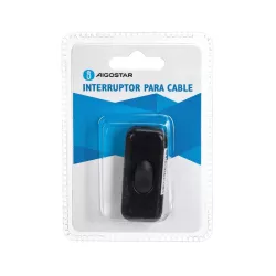 Przełącznik kablowy 4A czarny - 8433325185459