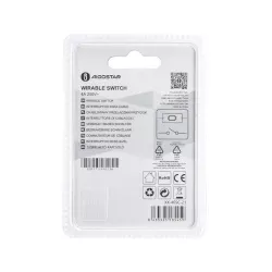 Przełącznik kablowy 4A czarny - 8433325185459