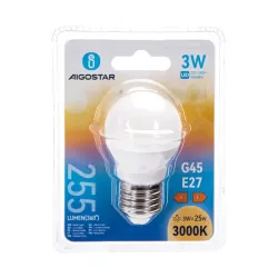 LED G45 E27 3W - 8433325175924