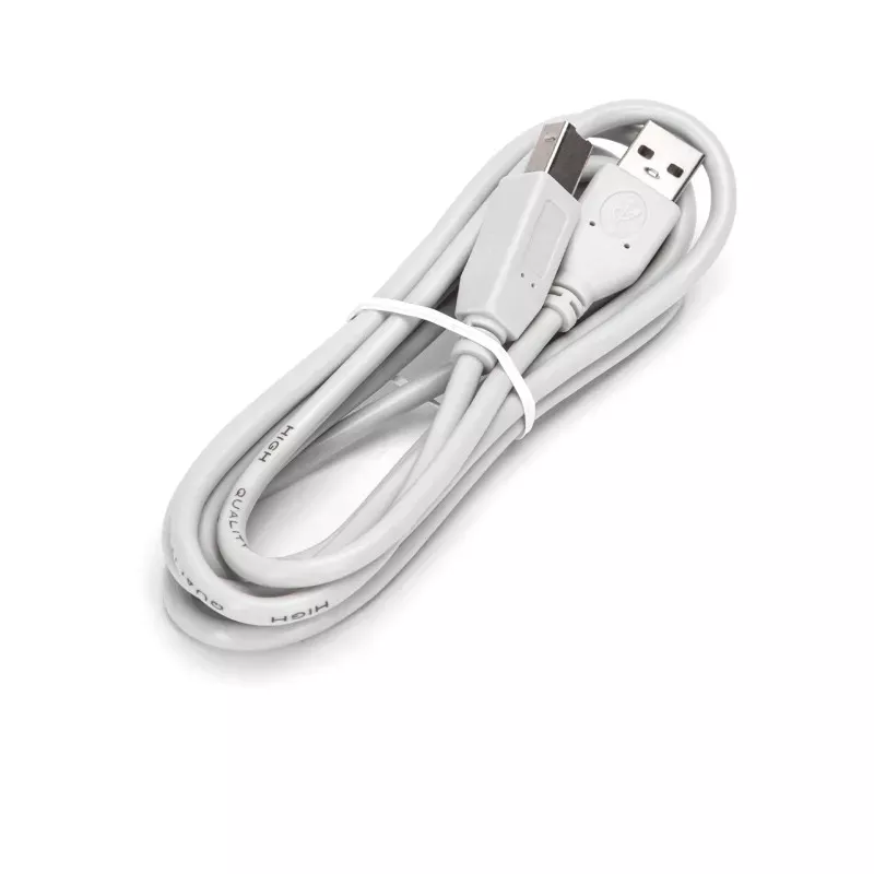 Kabel do drukarki USB 2.0 AM-BM 1,8 m szary - 8433325290023