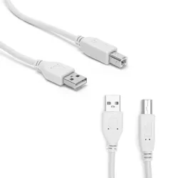 Kabel do drukarki USB 2.0 AM-BM 1,8 m szary - 8433325290023