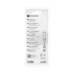 Kabel do drukarki USB 2.0 AM-BM 1,8 m szary - 8433325290023