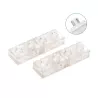 2XZłączka do taśmy LED na 230V płaska 8mm typ I do taśm jedno barwnych - 8433325290375