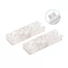 2xZłączka do taśmy LED na 230V płaska 10mm typ I do taśm jednobarwnych - 8433325290412