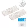 2xZłączka do taśmy LED na 230V płaska 10mm typ I do taśm jednobarwnych - 8433325290412