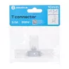 Złącze T 10mm trójnik do taśm na 230V do wysokonapięciowych pasków led - 8433325290436