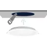 Oprawa podtynkowa LED 24W okrągła 3000K ciepła - 8433325291006