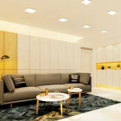 Oprawa podtynkowa LED 24W kwadratowa 3000K ciepła - 8433325291037