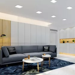 Oprawa podtynkowa LED 24W kwadratowa 6500K zimna - 8433325291051