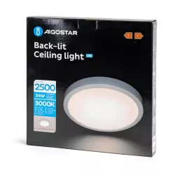 Oprawa natynkowa LED 24W okrągła 3000K ciepła - 8433325291068