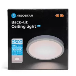 Oprawa natynkowa LED 24W okrągła 3000K ciepła - 8433325291068