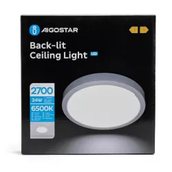 Oprawa natynkowa LED 24W okrągła 6500K zimna - 8433325291082