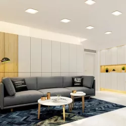 Oprawa natynkowa LED 24W kwadratowa 4000K neutralna - 8433325291105