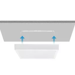Oprawa natynkowa LED 24W kwadratowa 6500K zimna - 8433325291112