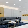 Oprawa natynkowa LED 24W kwadratowa 6500K zimna - 8433325291112