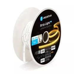 Taśma LED z układem scalonym Żółta 2835-60 50m 8mm - 8433325291303