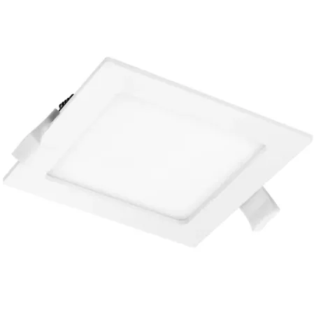 Ultracienki kwadratowy downlight podtynkowy LED E6 18W Żółte - 8433325291990