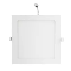 Ultracienki kwadratowy downlight podtynkowy LED E6 16W Światło - 8433325292010