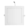 Ultracienki kwadratowy downlight podtynkowy LED E6 16W Żółte - 8433325292027