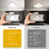 Plafon LED natynkowy kwadratowy 18W 6000K krawędziowy, 22,7×22,7 cm - 8433325292126