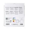 Plafon LED natynkowy kwadratowy 18W 6000K krawędziowy, 22,7×22,7 cm - 8433325292126