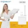 Plafon LED natynkowy kwadratowy 18W 4000K krawędziowy, 22,7×22,7 cm - 8433325292133