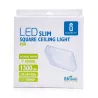Plafon LED natynkowy kwadratowy 18W 4000K krawędziowy, 22,7×22,7 cm - 8433325292133