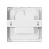 Plafon LED natynkowy kwadratowy 18W 3000K krawędziowy, 22,7×22,7 cm - 8433325292140