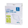 Plafon LED natynkowy kwadratowy 16W 3000K krawędziowy, 17,2×17,2 cm - 8433325292171