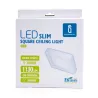Plafon LED natynkowy kwadratowy 16W 3000K krawędziowy, 17,2×17,2 cm - 8433325292171