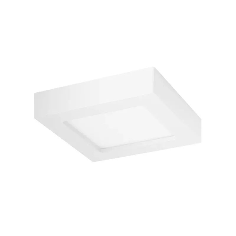 Plafon LED natynkowy kwadratowy 12W 6000K krawędziowy, 17,2×17,2 cm - 8433325292188