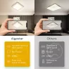 Plafon LED natynkowy kwadratowy 9W 4000K krawędziowy, 12,2×12,2 cm - 8433325292225