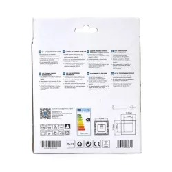 Plafon LED natynkowy kwadratowy 9W 4000K krawędziowy, 12,2×12,2 cm - 8433325292225