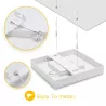 Plafon LED natynkowy kwadratowy 6W 3000K krawędziowy, 12,2×12,2 cm - 8433325292263