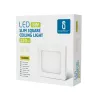 Plafon LED natynkowy kwadratowy 6W 3000K krawędziowy, 12,2×12,2 cm - 8433325292263